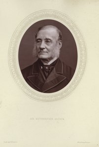 صورة السير روثرفورد ألكوك بواسطة لوك ويتفيلد